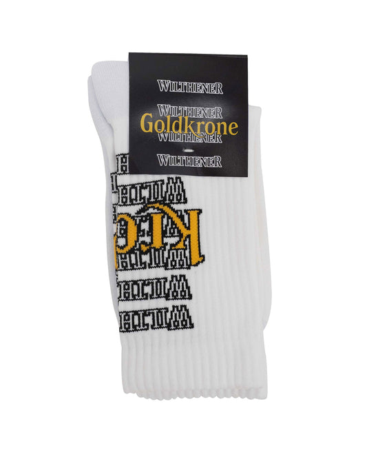 WILTHENER Goldkrone Socke Logo hinten