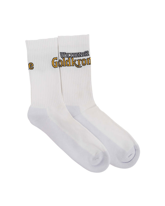 WILTHENER Goldkrone Socke Logo seitlich