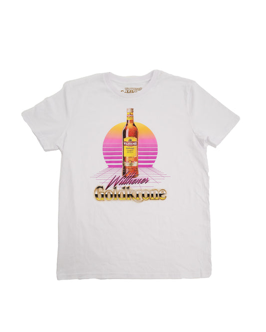 WILTHENER Goldkrone T-Shirt 80s Weiß