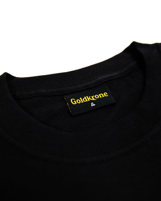 WILTHENER Goldkrone T-Shirt Logo Schwarz