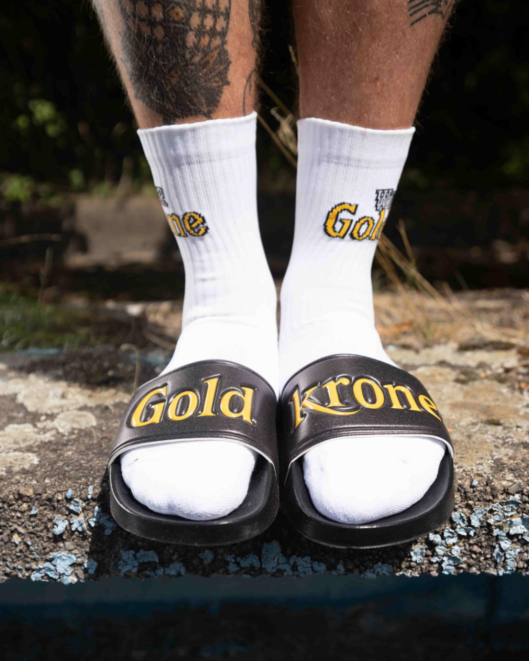 WILTHENER Goldkrone Badelatschen
